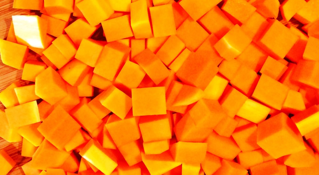 butternut squash cubed