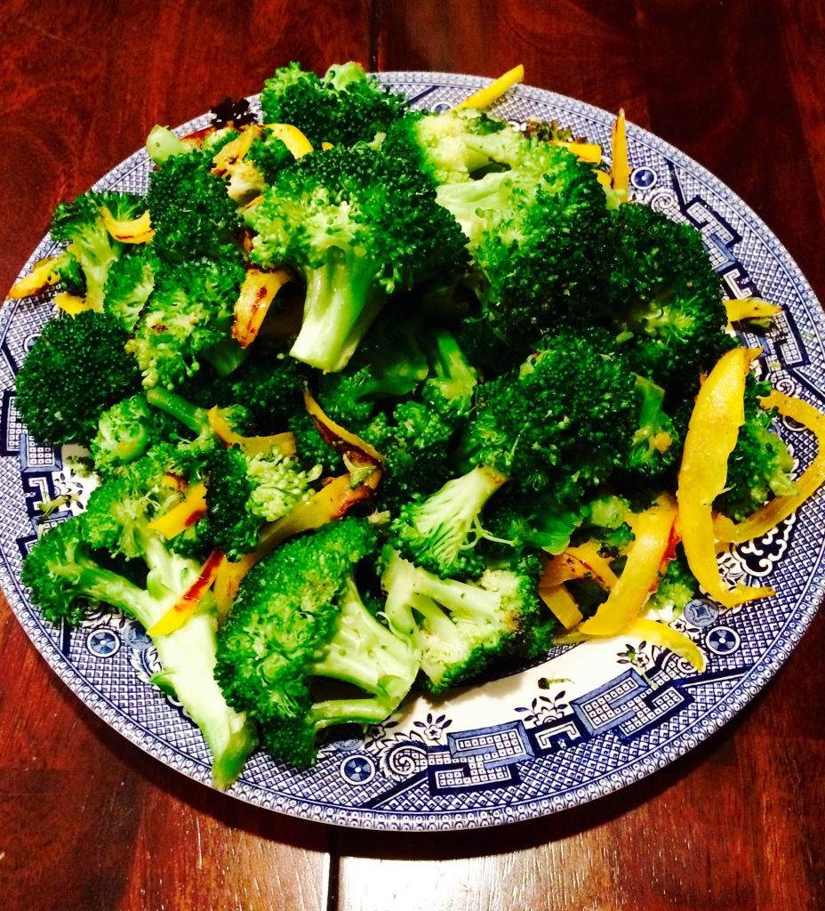 sesame ginger broccoli