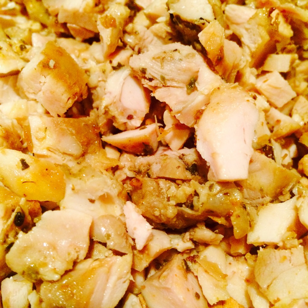 diced chicken