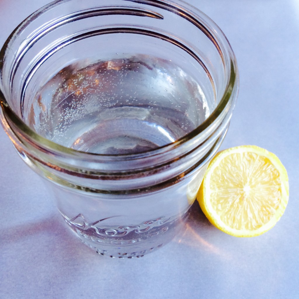 lemon water