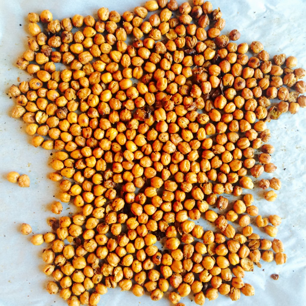 spicy chickpeas cooked