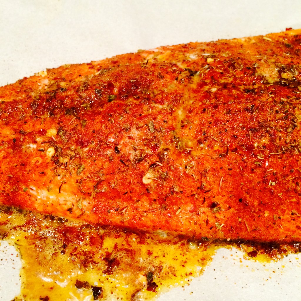 blackened salmon