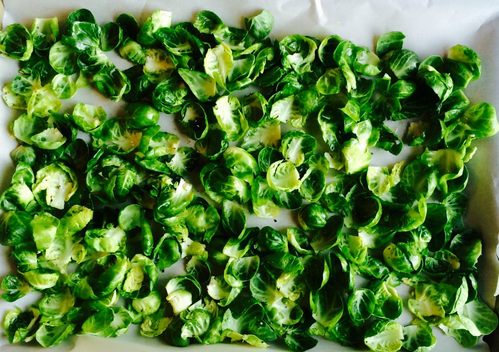 brussels sprout leaves