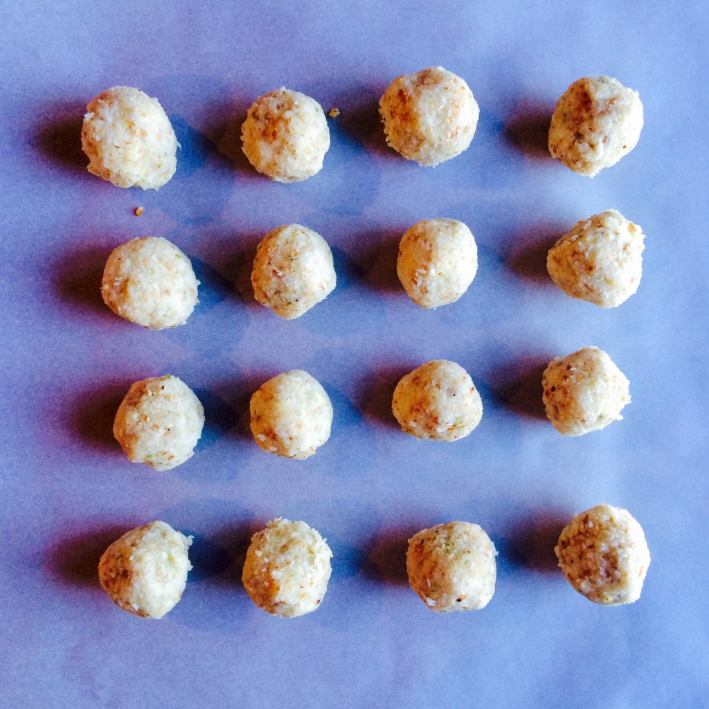 key lime coconut balls 