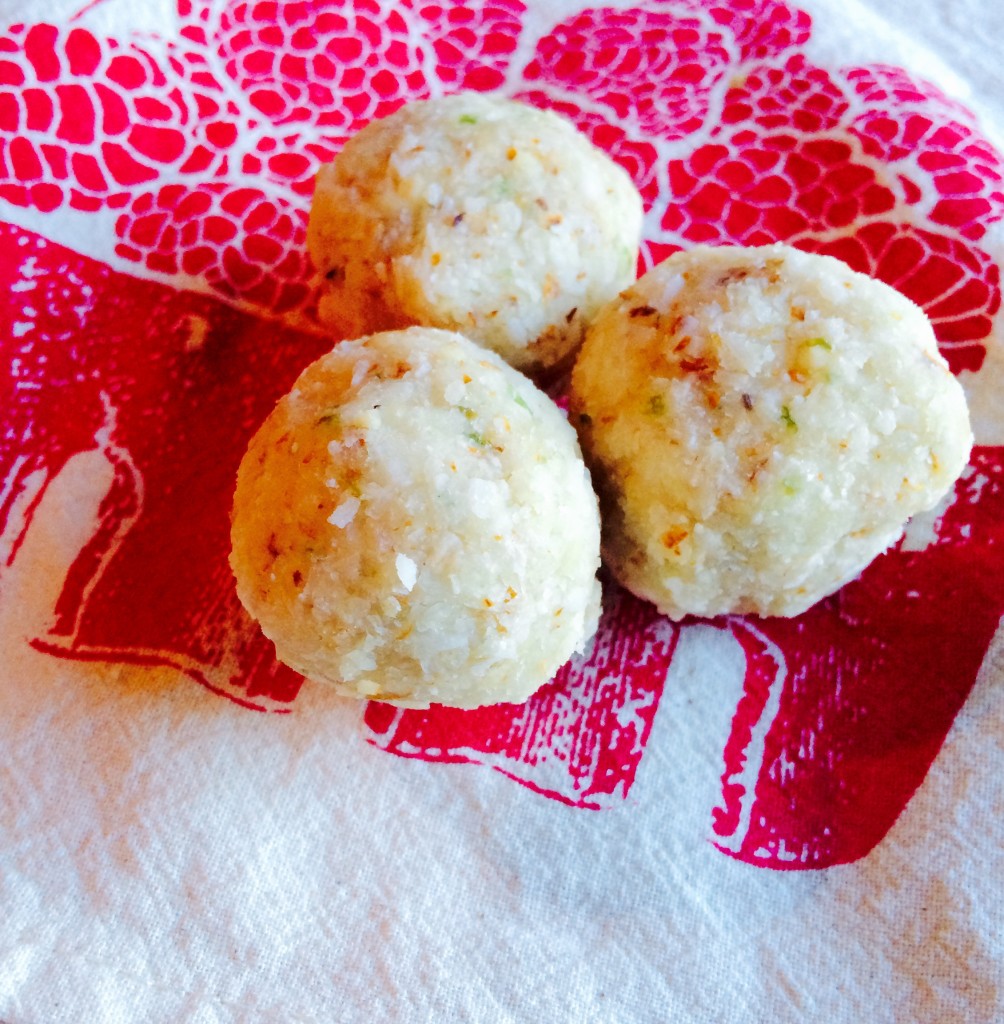 key lime coconut balls 