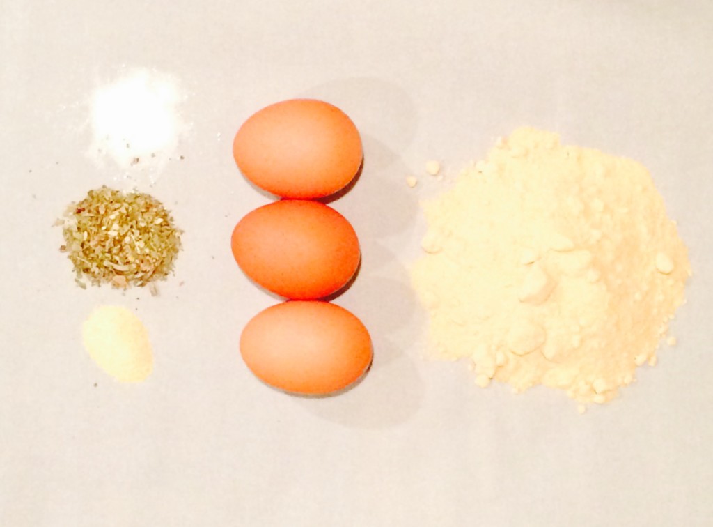 coconut flour pizza crust ingredients