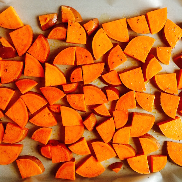 Sweet Potatoes Seasoned