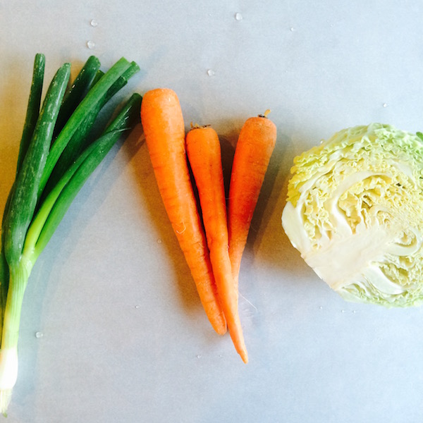 Soba Noodle Bowl Vegetables