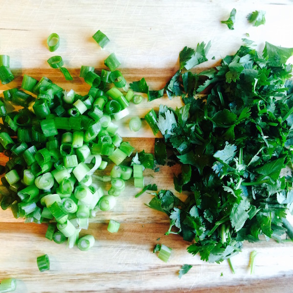 Cilantro and Green Onion