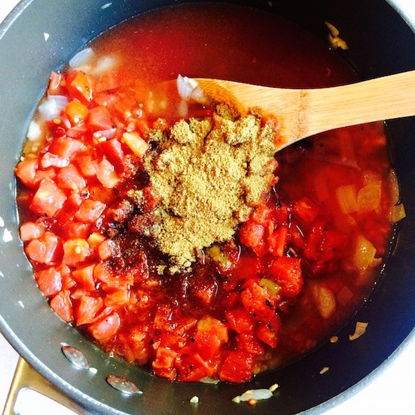 Mexican Rice Tomatoes + Spices