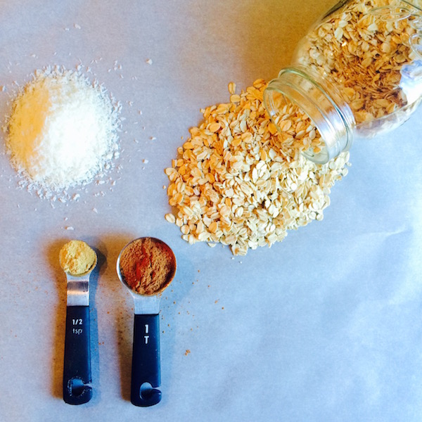 Baked Oatmeal Ingredients