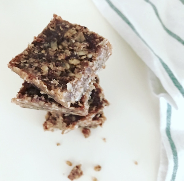 No Bake Granola Bars CloseUp