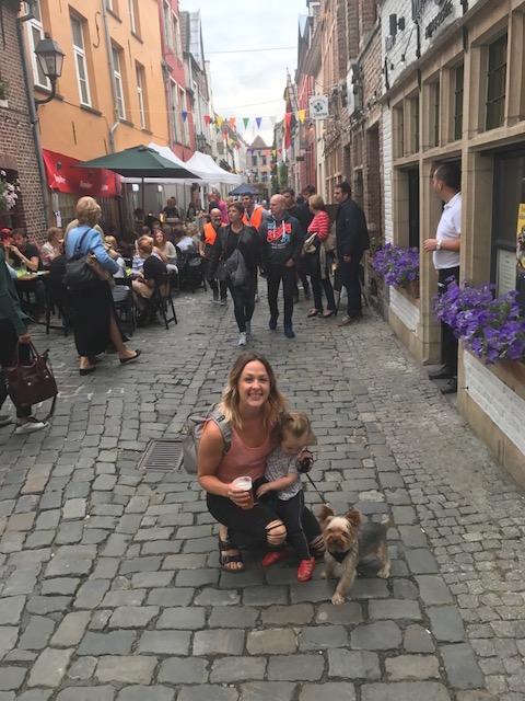 Ghent Belgium city streets