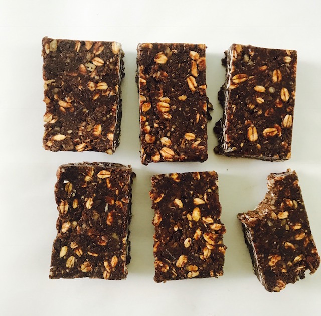 Dark Chocolate Granola Bars