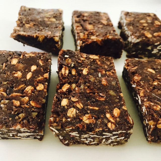 Granola Bars Closeup