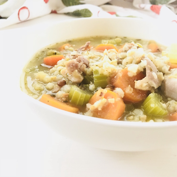 Chicken Veggie and Rice Soup