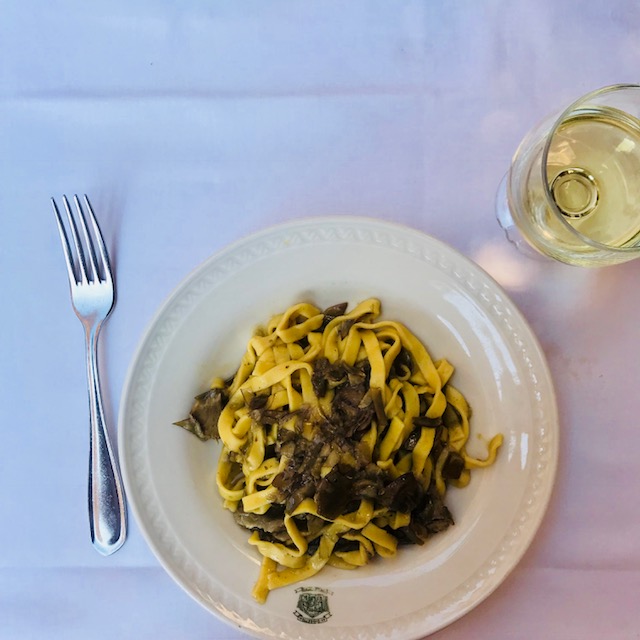 Rome Homemade Artichoke Pasta