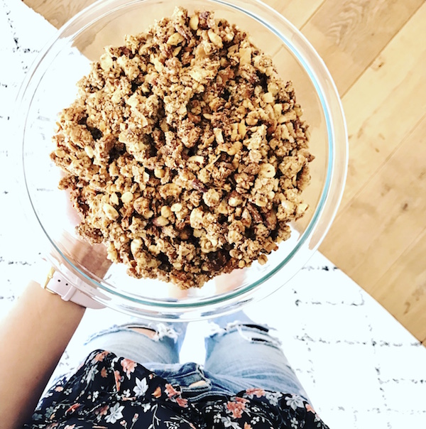 Bowl of Paleo Granola