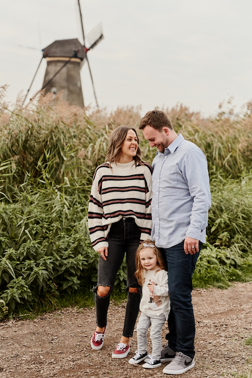 Family with Windmills Nutritiously Rooted