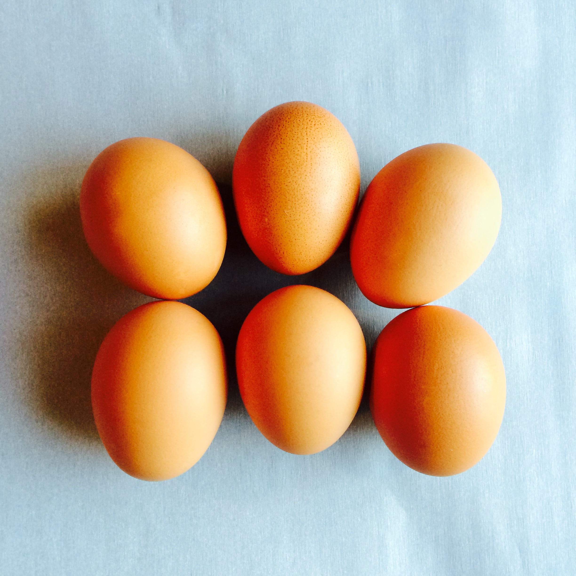 Hard-boiled eggs in the oven