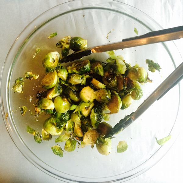 Honey-Balsamic Roasted Brussels Sprouts