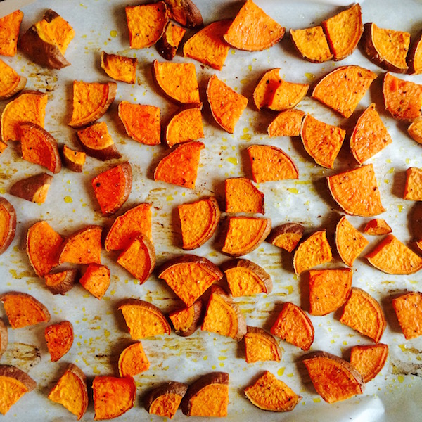 Sweet Potatoes Roasted