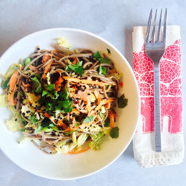 Salmon Soba Noodle Bowl [gluten-free]